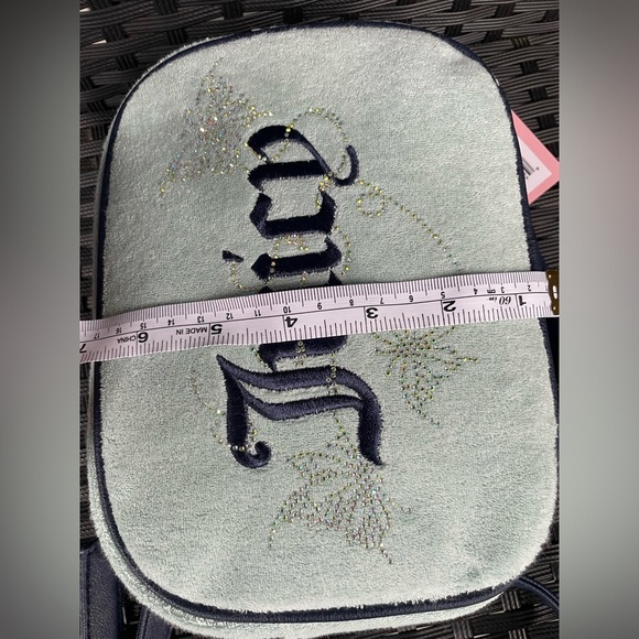 Juicy Couture Green Crossbody Bag with butterfly Design, Juicy couture crossbody - Picture 12 of 16